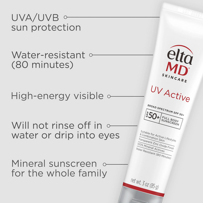 EltaMD® UV Active Broad-Spectrum SPF 50+ (NON-TINTED)