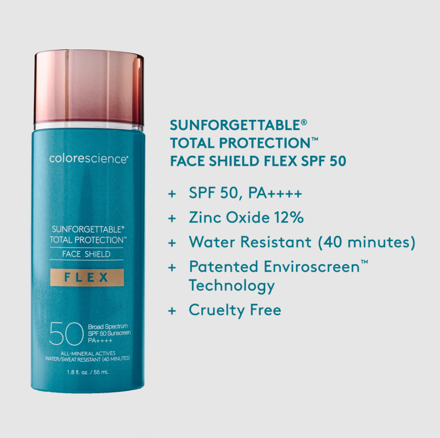 Colorescience Sunforgettable® Total Protection™ Face Shield FLEX SPF 50 (3 SHADES)