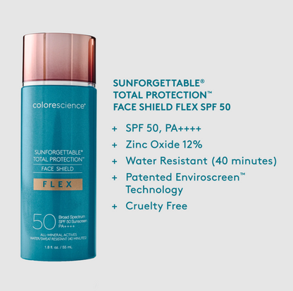 Colorescience Sunforgettable® Total Protection™ Face Shield FLEX SPF 50 (3 SHADES)