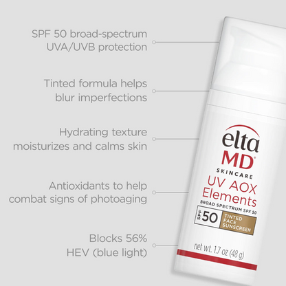 EltaMD® UV AOX Elements Broad-Spectrum SPF 50 (TINTED)