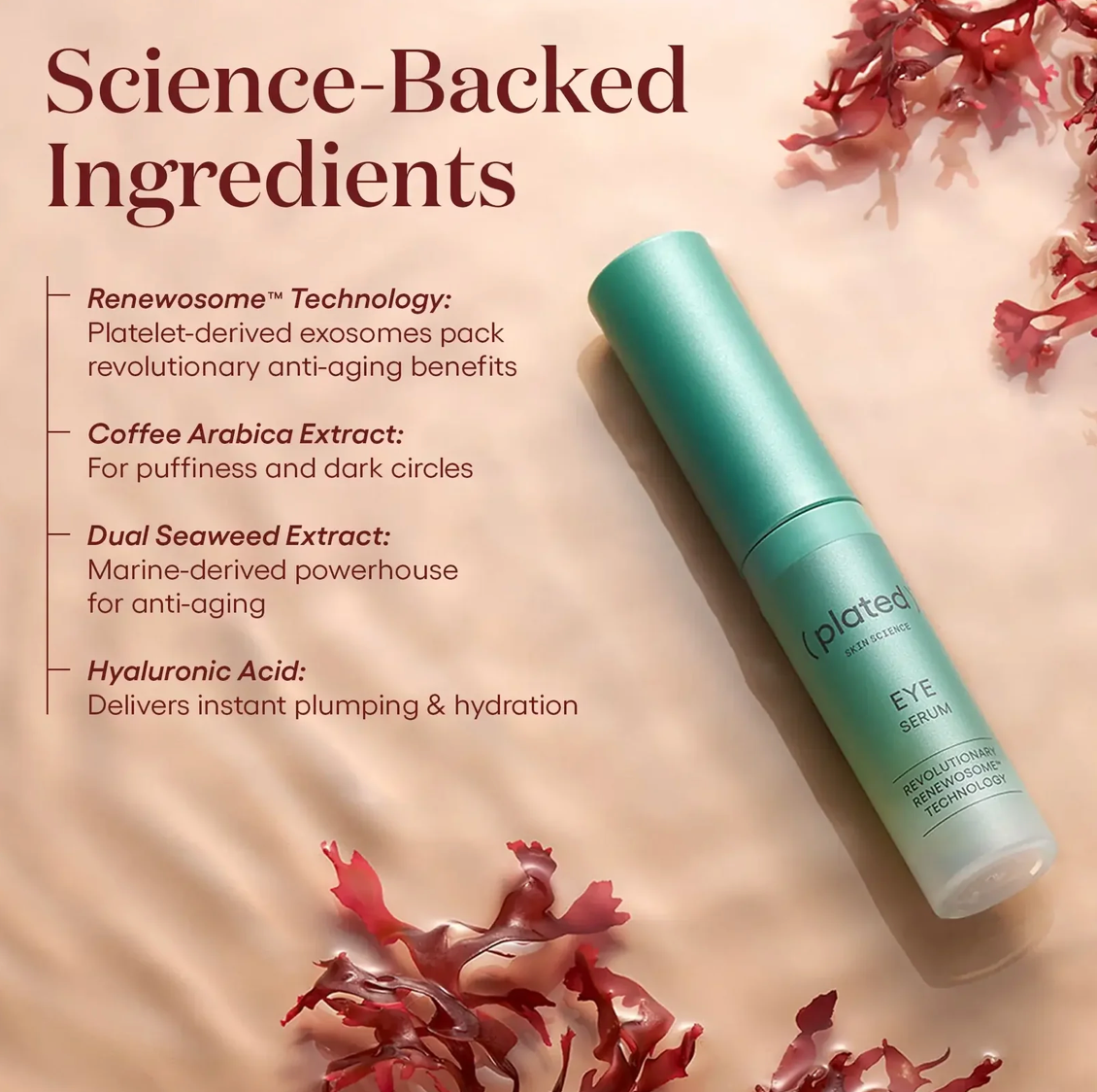 ( plated )™ Skin Science EYE Serum