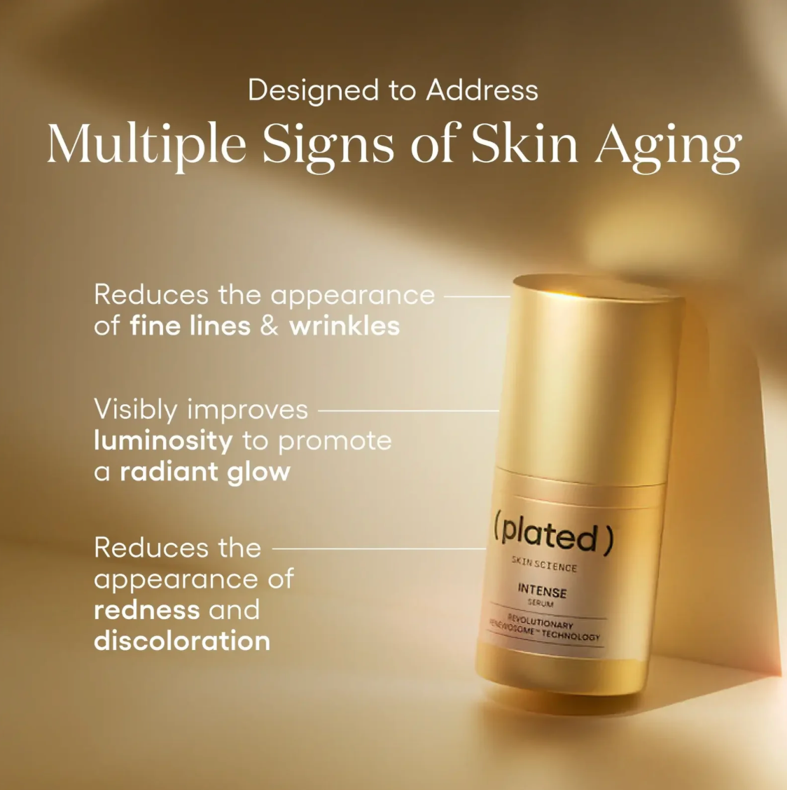 ( plated )™ Skin Science INTENSE Serum